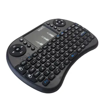 Mini i8 russisk engelsk Trådløst Tastatur, Touchpad Normal i8 tastatur Til Android TV BOX Air Mouse PS3 PC hebraisk, arabisk 1