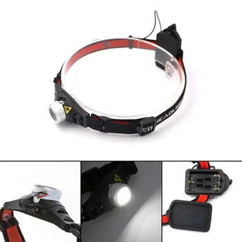 Mini LED Zoomable Lygten, Lygten 2 Tilstande Q5 2000lm Energibesparelser Udendørs Sport, Camping, Fiskeri Hoved Lampe AAA Lygter 4