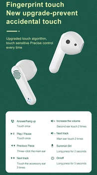 Mini TWS Touch Kontrol Bluetooth 5.0 Hovedtelefoner Trådløse 4D Stereo Hovedtelefoner støjreducerende Gaming Headset Til Smartphones 6500