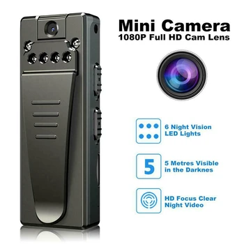Mini Video-Optager Infrarød Mini Kamera HD 1080P Micro Kamera, Lyd-Optager nattesyn DVR Videokamera Pocket Cam Sport 4