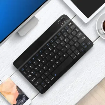 Mini Wireless Keyboard Bluetooth Tastatur Til ipad Telefonen, Tablet-Gummi tasterne Genopladelige tastatur Til Android, ios, Windows 25364