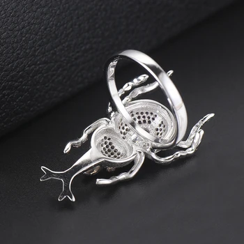 Missvikki Top Cool, Smart Design og Unikke form Spider insekt Fingre Smykker Ring for Kvinder, Mænd, som er Fyldt Skinnende Cubic Zirconia 22311