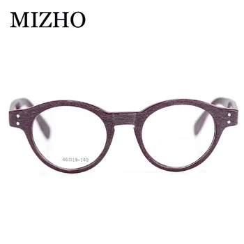 MIZHO Brand Designer Vintage Oval Acetat Briller Ramme Kvinder Sexet Lille Mode 2020 Trendy briller Rammer Damer Optisk 2