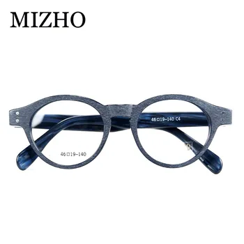 MIZHO Brand Designer Vintage Oval Acetat Briller Ramme Kvinder Sexet Lille Mode 2020 Trendy briller Rammer Damer Optisk 3