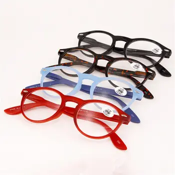Mode Runde Briller Til Læsning Mænd Kvinder Retro Rød Blå Sort Vintage Briller Ultralet Briller Ramme