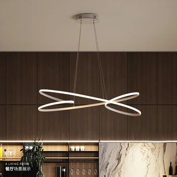 Moderne led-vedhæng lys til Stue Køkken Kontor Hængende belysning fastholdelsesanordningen Glans Avize Pendel Lampe til hjemmet 3076