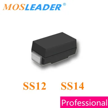 Mosleader 2000PCS SMA 1N5817 SS12 1N5819 SS14 SMA DO214AC 1A 20V 40V Schottky Lavet i Kina Høj kvalitet 0