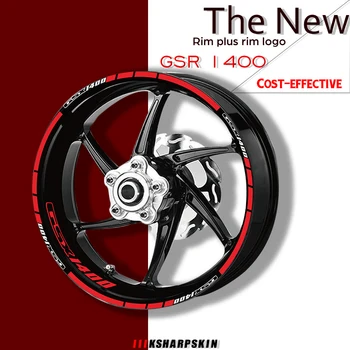 Motorcykel Dæk og fælg logo reflekterende dekorativt mærkat kombination hjul mærkat sat For SUZUKI GSX14000 gsx 14000 0