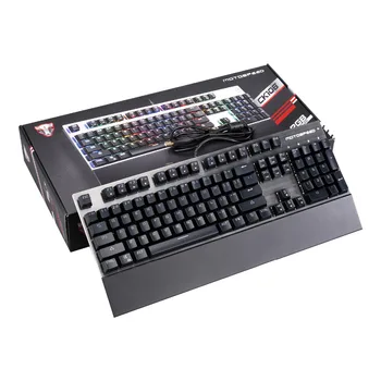 Motospeed CK108 ProfessionUSB Kablede Gaming Mekanisk Tastatur Blå/Sort Skifte med 18 Backlight Mode til PC Gamer Bærbar 0