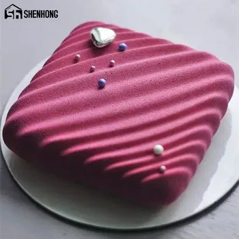 Mousse Pude formet Silikone Kage form For Is, Chokolade 3D Kage forme Pan Bageforme Tilbehør 2