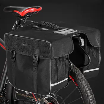MTB cykel kuffert, taske,Cykel bageste rack plads bæreposer,Stor kapacitet cykling hale sadel taske dobbelt cykeltasker sag 2