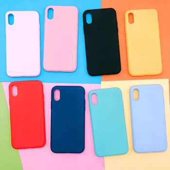 Multi Color Magic silikone mobiltelefon case for iPhone 5 5S SE 6s Plus X 7 8 Plus Magiske Gave Tilfældet for iPhone-11 Pro XR XS Antal Tilfælde indstilles 4