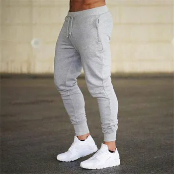 Muscle trænings-og efterår og vinter mænd jogging stråle fødder casual sports bukser mode snor mikro-elastik mænd, bukser, sweatpants 0
