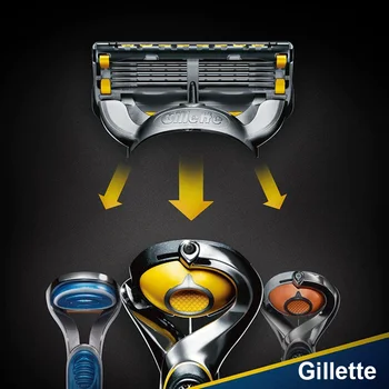 Mænd Barberblade Originale Gillette Fusion Proglide Proshiled Sikker Barbering Blade til Barbermaskine Shaver Udskiftning Barberblad Refills 1