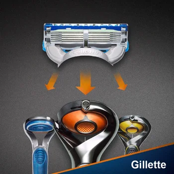 Mænd Barberblade Originale Gillette Fusion Proglide Proshiled Sikker Barbering Blade til Barbermaskine Shaver Udskiftning Barberblad Refills 2