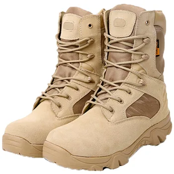 Mænd Taktisk Militær Soldat Sneakers Herre Klatring, Trekking, Jagt Gå Mountain Sko Mand Udendørs Vandreture Støvler 5