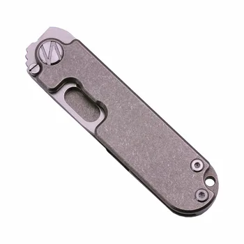 NAITHAWK TA.X Bærbare EDC Folde Kniv Titanium Håndtag D2 Blade 0