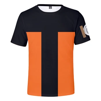 Naruto 3D Printet Sommer T-shirts Mode Korte Ærmer Streetwear t-shirts Hot Salg Japansk Anime-Tee Shirts, Casual Tøj 0