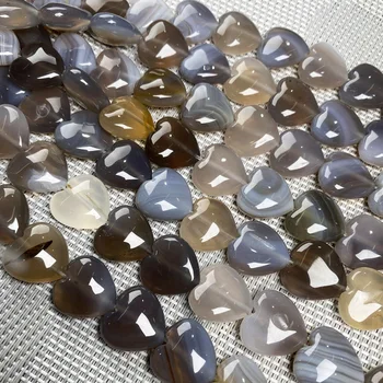 Natursten Hjerte form Løse Perler Crystal Halvfabrikata Streng Perler til Smykker at Gøre DIY Armbånd Halskæde Tilbehør 0