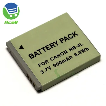NB-4L Batteri til Canon LEGRIA mini IXUS 115 117 220 230 255 HS PowerShot SD940 SD960 SD780 SD1100 SD1400 ER VIXIA mini Kamera 1