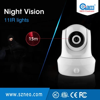 NEO Coolcam NIP-25SY Full HD 1080P wifi ip-kamera, en Trådløs P2P CCTV Full HD IP-Kamera og indbygget PIR bevægelsesføler,Gratis APP. 4