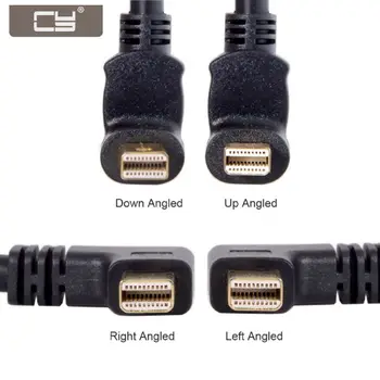 NGFF Mini DP DisplayPort 90 Grader til DisplayPort Kvindelige Kabel til Displays, Skærme 5
