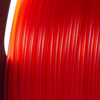 NORTHCUBE 3D-Printer Filament 1.75 mm ABS Filament 1kg Udskrivning Materialer 3D Plastik Udskrivning af Endeløse transparent rød 3