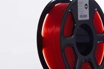 NORTHCUBE 3D-Printer Filament 1.75 mm ABS Filament 1kg Udskrivning Materialer 3D Plastik Udskrivning af Endeløse transparent rød 4