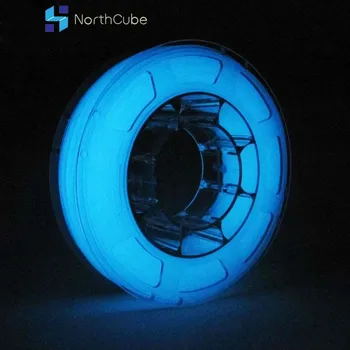 Northcube PLA Filament Glød I de Mørke Endeløse 3D-Printer Glødelamper Materiale 3D Plastik 1.75 mm Printeren Lysende Endeløse Blå 29213
