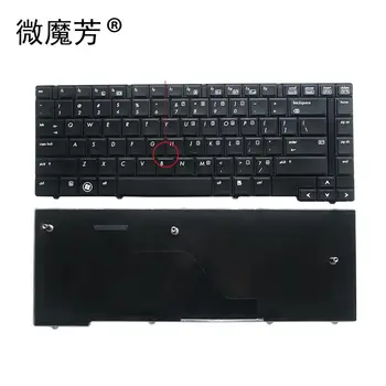 Ny engelsk laptop tastatur TIL HP 8440P 8440W ' 8440 OS Sort 1