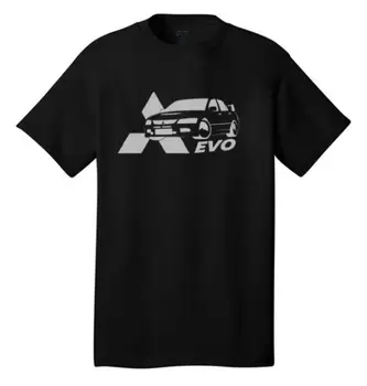 Ny Mode Mænd Tee T-Shirt Mitsubishi EVO Bil Lancer Evolution 4g63 IX VIII 8 9 tshirt tøj Casual bomuld t-shirt 3255