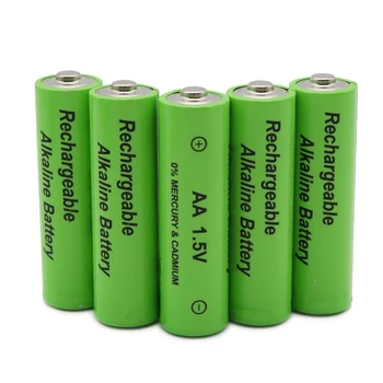 Nye AA + AAA Nye 1.5 V AA Alkaliske AAA Genopladelige Batteri 2100-3000mAh-Brænder Se Legetøj, MP3-Afspiller Erstatte Ni-MH Batteri 4