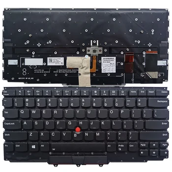 NYE AMERIKANSKE Laptop tastatur til lenovo thinkpad x1 yoga 2nd gen (20JD/20JE/20JF/20JG) amerikansk tastatur baggrundslys 30005