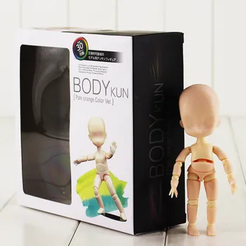 Nye Ankomst 11cm OBITSU Krop Søde Action Figurer Model PVC Kød Baby Body Mini Barndom Kød Legetøj Animationsfilm Toy 3