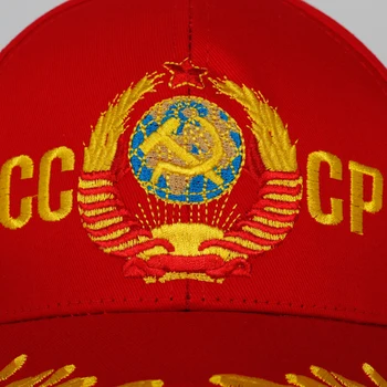 Nye CCCP USSR baseball cap unisex justerbar bomuld CCCP broderi snapback hat mode sports caps hatte mænd engros 2
