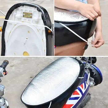 Nye DIY Ændret Gel Pad Motorcykel sædehynde Behagelig stødabsorbering Dæmpning Måtten Med Solcreme Anti-Slip sædebetræk 4