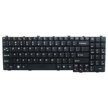 Nye engelske OS Laptop Tastatur for LENOVO IdeaPad B550 B560 V560 G550 G550A G550M G550S G555 G555A G555AX serie sort 0