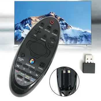Nye Fjernbetjening, SR-7557 til Samsung Smart TV Hub o Sound Tryk på RF Erstatte Fjernbetjeningen 5
