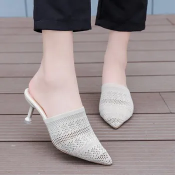 Nye kvinder, tøfler 2020 sommeren Dovne sko kvinde sandaler, Non-slip Mode Fremragende sandal med Høj hæl damer sko shoes de mujer 3