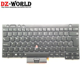 Nye/origl GB STORBRITANNIEN engelsk Baggrundsbelyst Tastatur til Lenovo Thinkpad T430 T430S X230 T530 W530 Baggrundslys Teclado 04X1382 04Y0557 04X1269 0