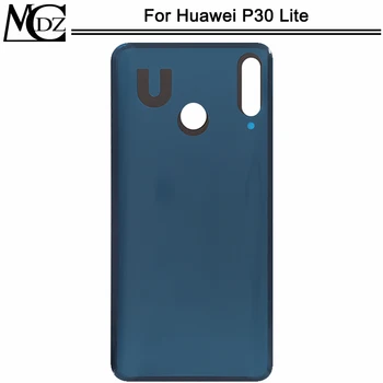 Nye P30 Lite Batteri Cover For Huawei P30 Lite / Nova 4E Telefonen Tilbage Bageste Boliger Tilfælde Dække Låg 1
