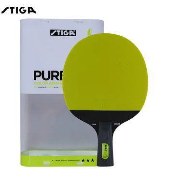 Nye Stiga Ren Farve Forhånd Serie Table Tennis Ketcher 5 Lag Blade Dobbelt Bumser-i Gummi Ping Pong Ketsjere 4
