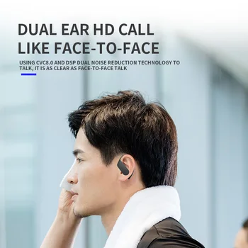 Nye TWS Display, Bluetooth Hovedtelefoner 5.0 Sport Trådløse Hovedtelefon Stereo Øretelefoner Håndfri Dual Mic-Headset Til iphone xiaomi 2