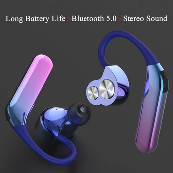 Nye X6 Bluetooth Headset TWS Bilaterale Stereo Hængende Øre, Type 5.0 Sport Vandtæt Dual Action Spole Trådløse Hovedtelefoner 4