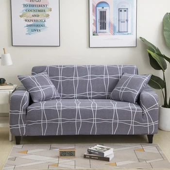 Nyeste blød, komfortabel sofa overtræk til sofaen dække elastisk sofa slipcovers 1/2/3/4 plads hjørnesofa dække 13857