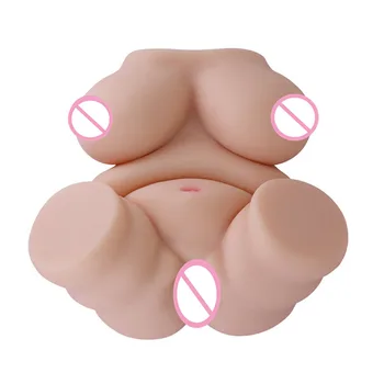 Nyeste! Store Bryster Fat Halv Krop Sex Dukke Mandlige Masturbator 4D Realistisk Vagina og Anal Love Doll Voksen Produkter Sex Shop 2