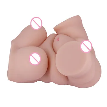 Nyeste! Store Bryster Fat Halv Krop Sex Dukke Mandlige Masturbator 4D Realistisk Vagina og Anal Love Doll Voksen Produkter Sex Shop 5