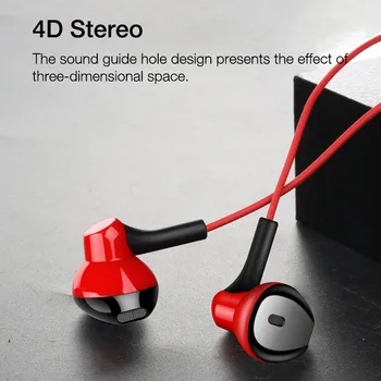 Nyeste Super Bass Universal Stereo 3,5 mm In-Ear Øretelefon Sport 3 Farve Headset Med en Hovedtelefon til Iphone Til Mobiltelefon 0