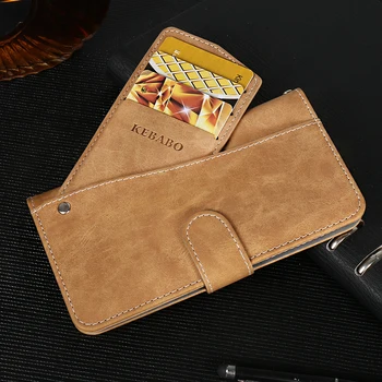 Nyt Design! Blackview BV9000 Pro Tilfælde Luksus Vintage Wallet Flip Læder etui-Telefon Beskyttende Cover-Kort Slots 4