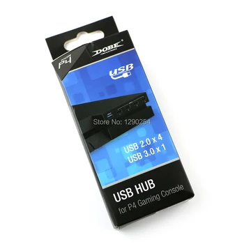 OCGAME høj kvalitet Udvidet Ekstra for ps4 USB-Hub 5 Porte Slot Udvider for PS4-Konsol videospil 1
